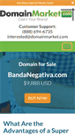 Mobile Screenshot of bandanegativa.com